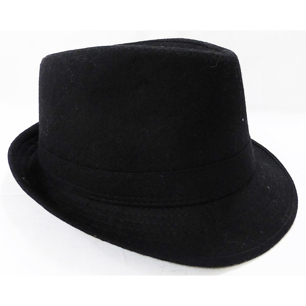 simplicity fedora black hat the manhattan‎ one size fit all black gothic retro